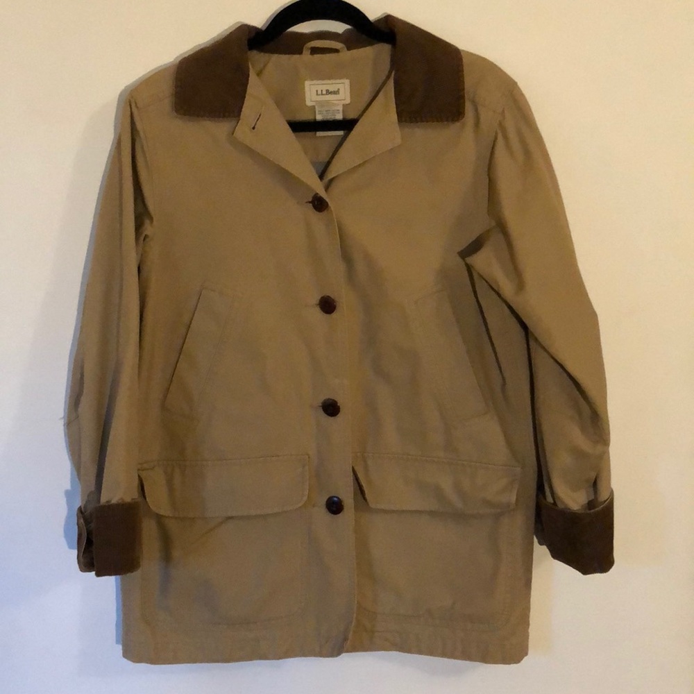 LL BEAN BARN STYLE JACKET